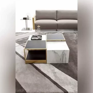 میز جلومبلی پایه استیل زیبا آنیل