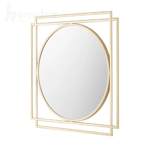 قیمت آینه با قاب استیل مدل آیسودا