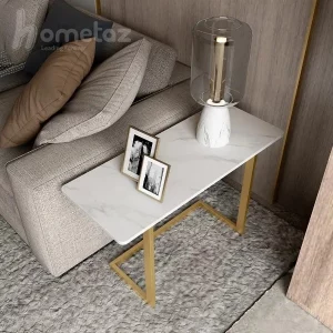 فروش انلاین میز عسلی پایه استیل طرح تابناک