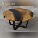 جلو مبلی پایه فلزی بنزیا با صفحه طرح دلتا