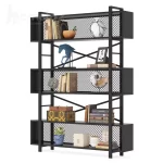 قیمت شلف فلزی ایستاده با صفحه چوب روس مدل ht1583