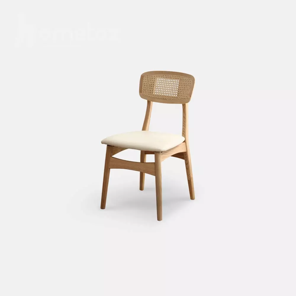 خرید انلاین صندلی ناهار خوری چوبی روستیک مدل ht2098 قهوه ای