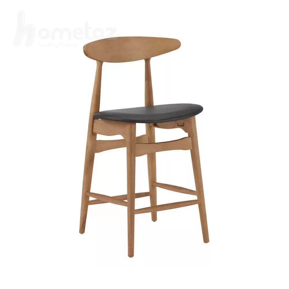 صندلی بار و اپن چوبی شیک و مدرن مدل ht2235
