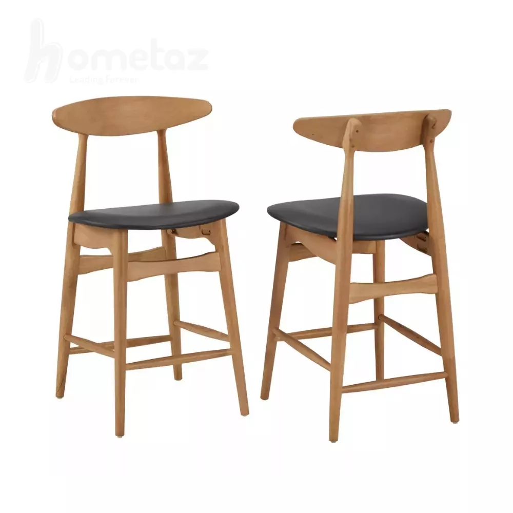 خرید انلاین و اینترنتی صندلی بار و اپن چوبی شیک و مدرن مدل ht2235 ارزان قیمت