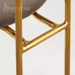 خرید صندلی کانتر پایه استیل مدرن مدل ht2248 طلایی