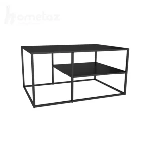 میز جلومبلی پایه فلزی مستطیلی مدل ht2383