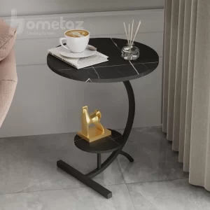 فروش انلاین میز عسلی پایه فلزی مدرن مدل ht2461
