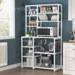 فروش اینترنتی شلف و استند کافی بار با صفحه چوب یا mdf مدل ht2273