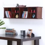 خرید انلاین شلف و قفسه دیواری ساده ام دی افی مدل ht2024 شیک