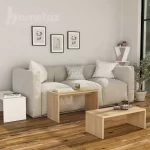 خرید انلاین میز جلو مبلی ام دی اف سه تکه مدرن و ساده مدل ht2216