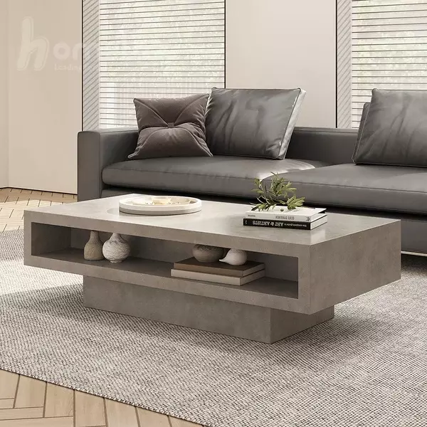 سفارش ساخت میز جلو مبلی دو کشویی و قفسه ای mdf مدل ht2224