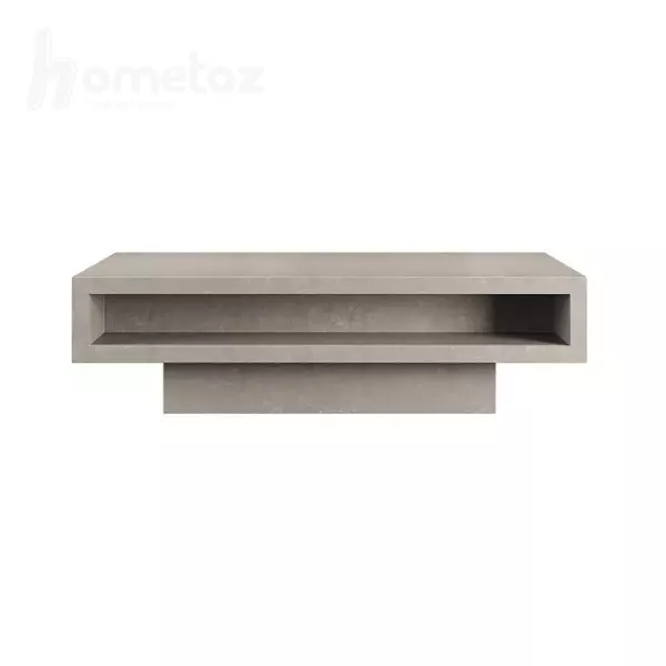 میز جلو مبلی دو کشویی و قفسه ای mdf مدل ht2224 ارزان قیمت
