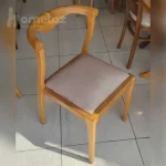 خرید انلاین صندلی ناهار خوری چوبی جدید مدرن مدل لامالی قهوه ای