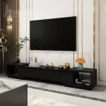 قیمت روز میز تلویزیون مدرن و لاکچری 3 کشو طرح ملونی شیک و لوکس