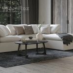 خرید ست جلو مبلی و عسلی سه تکه چوبی مدل ht2557
