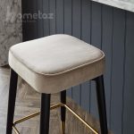 سفارش ساخت صندلی کانتر پایه فلزی مخروطی ساده مدل شامان