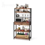ساخت شلف و استند کافی بار خانگی فلزی مدل ht2280