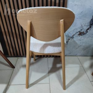 فروش انلاین و حضوری صندلی غذا خوری چوبی مدرن مثلثی مدل سارینا