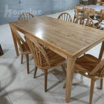 فروش انلاین و حضوری ست میز و صندلی ناهار خوری تمام چوبی مدل تیلور