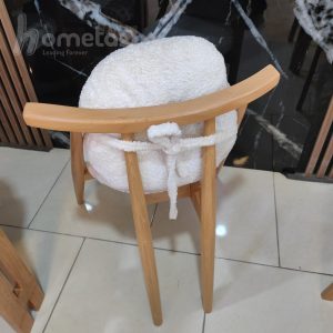 خرید انلاین و حضوری صندلی ناهار خوری چوبی فانتزی گرد مدل ژوری
