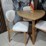 خرید ست میز و صندلی ناهار خوری 3 نفره مثلثی خفن مدل سارینا