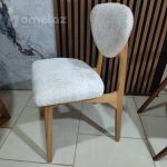 ساخت و تولیدی صندلی غذا خوری چوبی مدرن مثلثی مدل سارینا