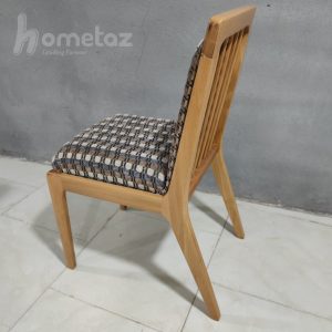 تولیدی صندلی ناهار خوری پایه چوبی پشت پارچه مدل ht2601