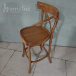 فروش صندلی کانتر اپنی کلاسیک مدل ht2596 قهوه ای