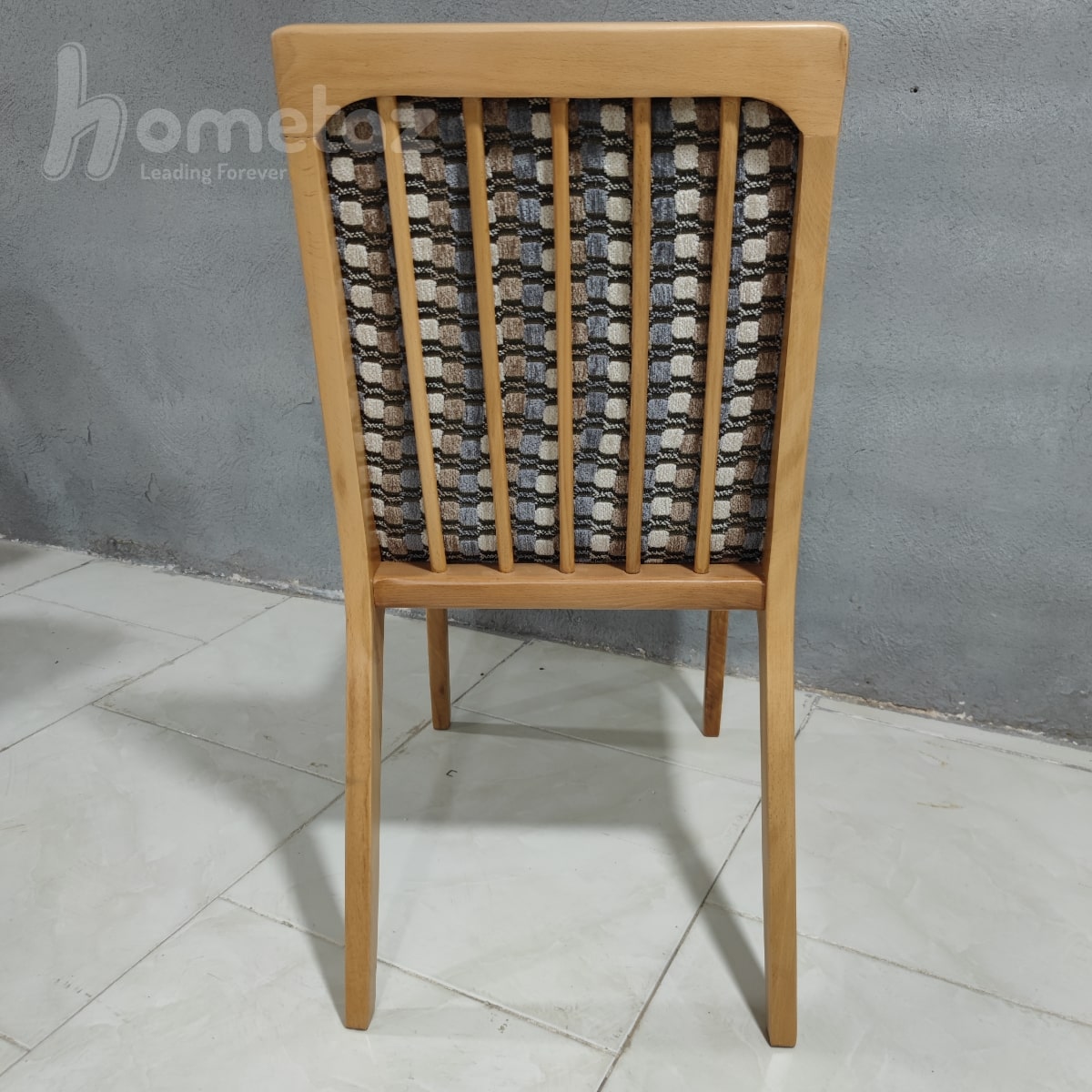 قیمت روز صندلی ناهار خوری پایه چوبی پشت پارچه مدل ht2601